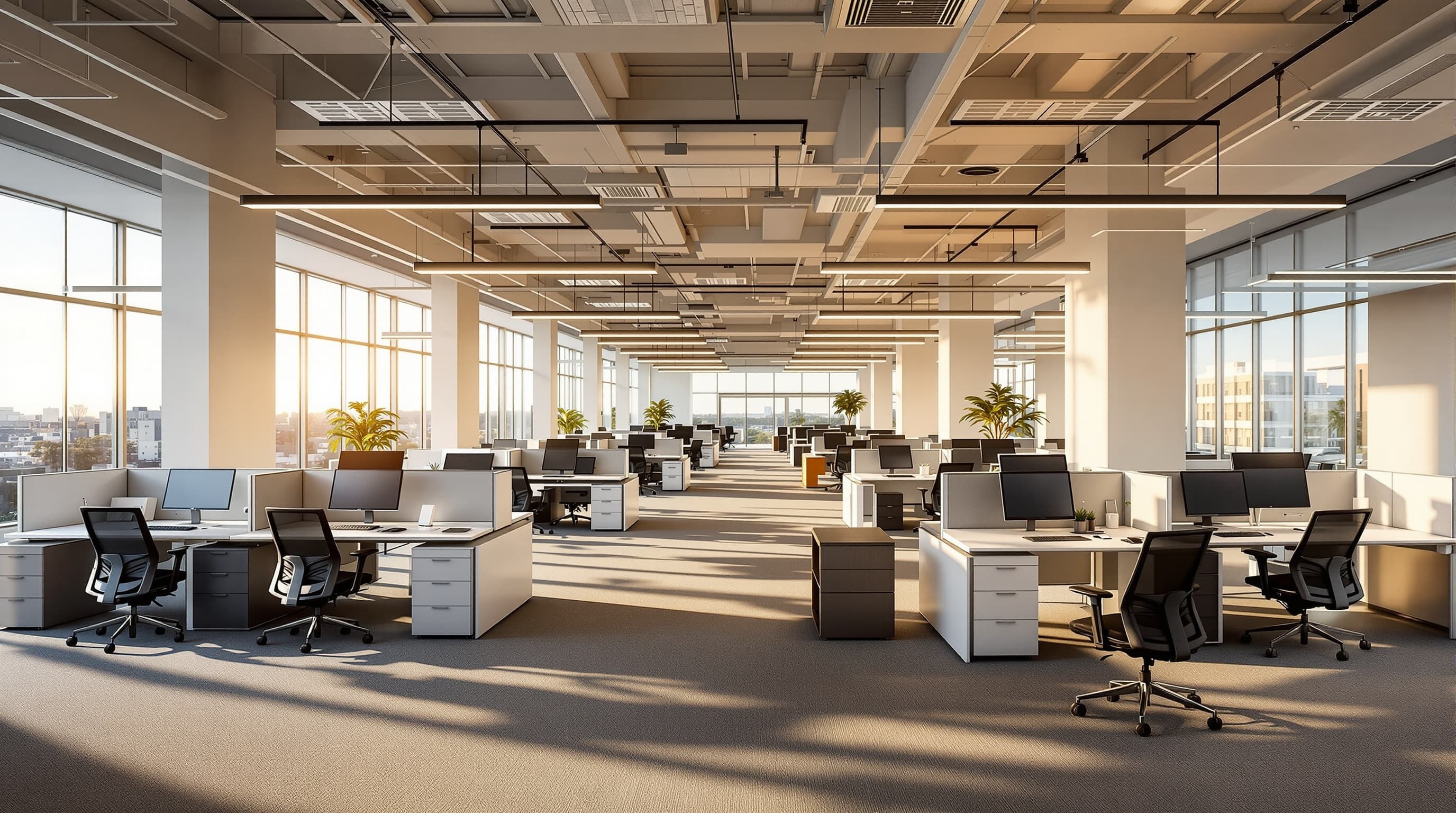 Lee County administration office interior