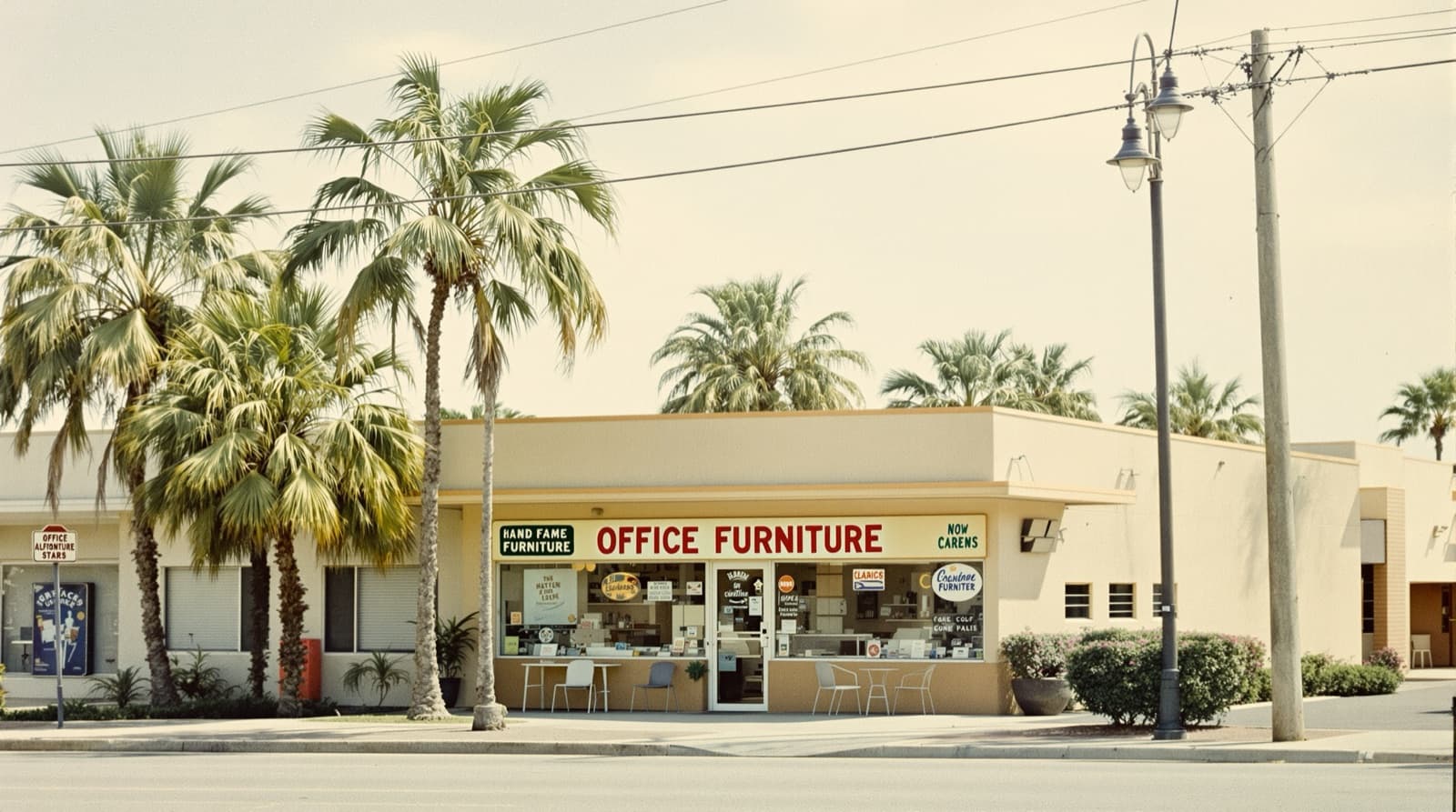 Original OFDC storefront in Fort Myers, 1974