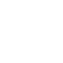 A white wrench and screwdriver surrounded by a white circle